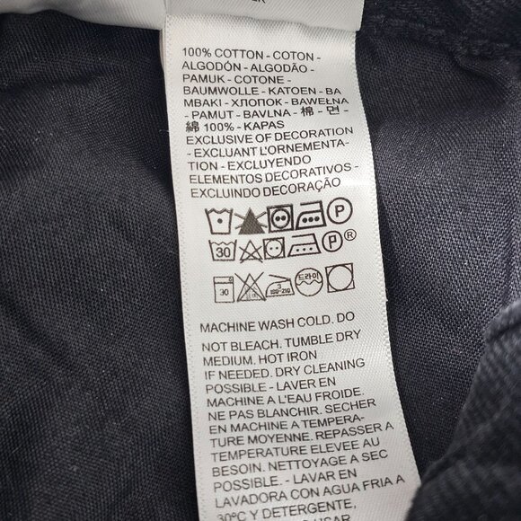 Levi's 94 Baggy Retro Straight Leg Jeans Cotton Dark Denim Women's 20W - Picture 13 of 16